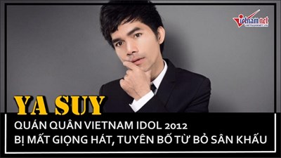 Ya Suy Idol bị mất giọng hát, tuyên bố từ bỏ sân khấu